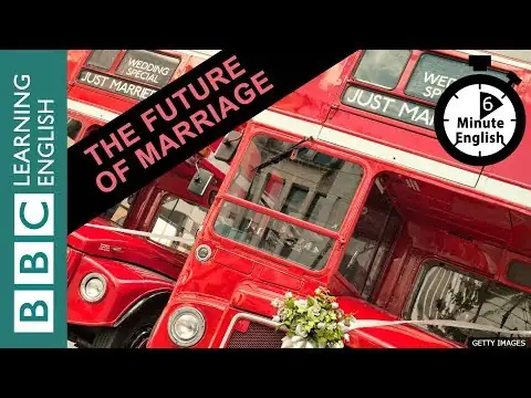 💔💔💔 Are we falling out of love with marriage? ⏲️ 6 Minute English