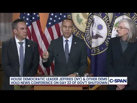 Rep. Jeffries on White House Ballroom Construction