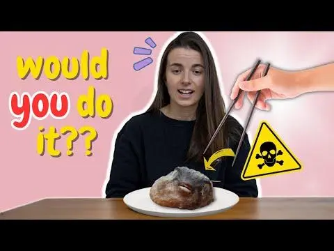 I tried the world's DEADLIEST fish | 外国人の彼女が初めてフグを食べてみた!