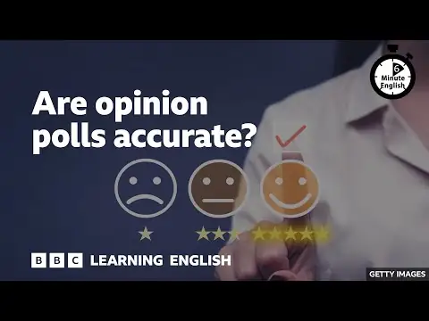 Are opinion polls accurate? - 6 Minute English
